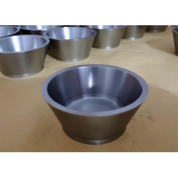 OEM ODM Tungsten Metal Alloy Tungsten Crucible 19.3g/Cm3 Density