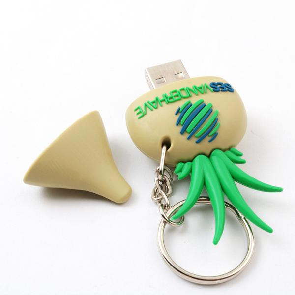 Tomada instantânea dada forma personalizada do flash do Usb 2,0 e 3,0 da movimentação do Usb do PVC 3D no tipo