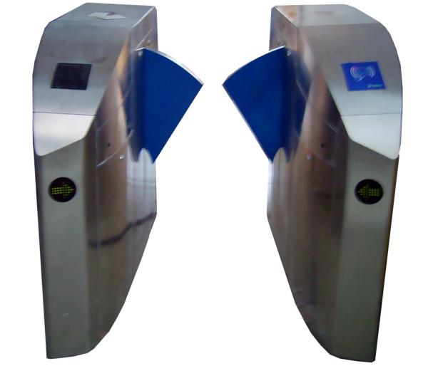 Intelligent Automatic Systems Turnstiles 304 Stainless Steel For Supermarkets