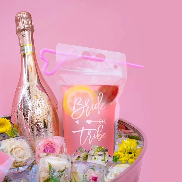 Партия резвится мешок напитка Use16OZ жидкостный упаковывая с ручкой соломы