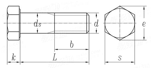 Тяжелый поток H.D.G болта UNC головы наговора структурный. ТИП 1 ASTM F3125 A325
