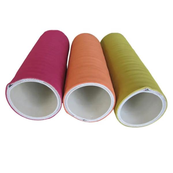 Ruloir de tuyau chimique jaune XLPE tuyau de transfert chimique 2 pouces 3 pouces 200ft