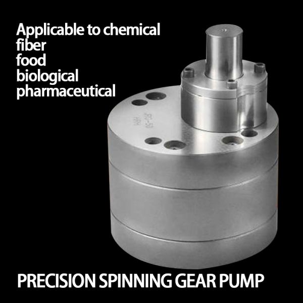 50-70cc/R Precision Spinning Gear Pump High Temp Resistant Metering Pump for Nonwoven Fabric