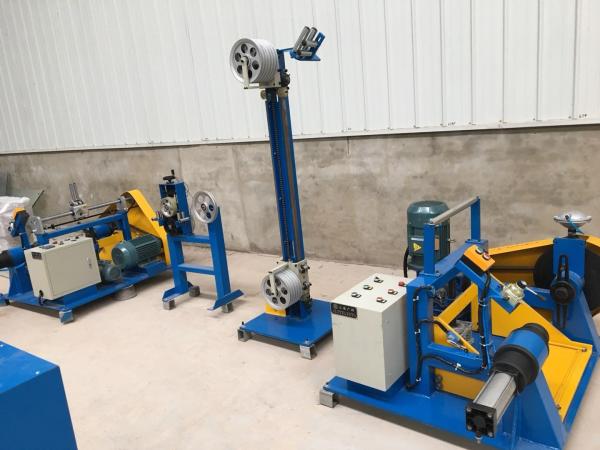Industrial Automatic Coil Winder Adjustable Tension Wire Coiler Spooler