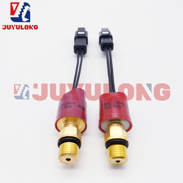 JUYULONG Universal Construction Machinery Parts JCB220 240 360 Red Green Blue Pressure Sensor Switch 332J0671 Walk-Behind