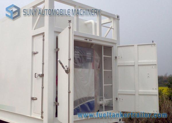 64000 L Mobile Refuel Station Container Oil Tank Trailer 40HQ Oil Storage Tank Container