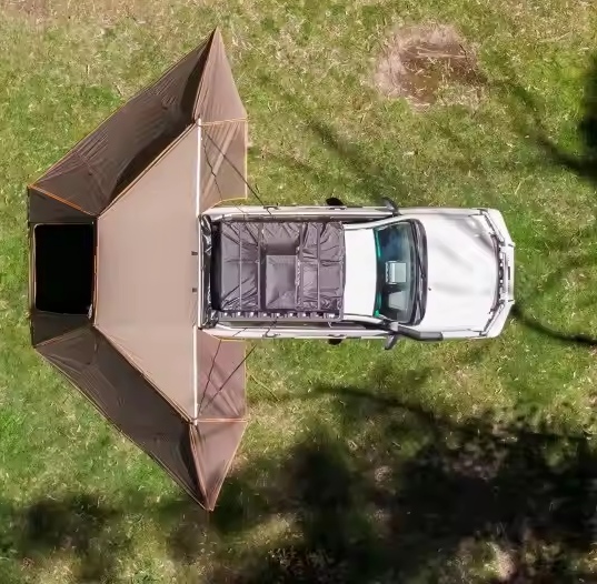 4WD Foxwing 180 Degree free standing Fan Car Rooftop Side Awning for Camping