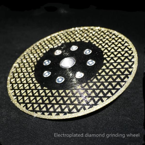115mm Electroplated Diamond Grinding Wheels Iron Casting