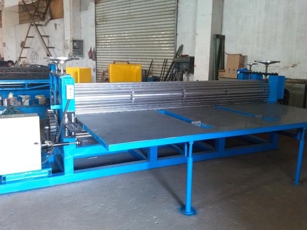Blue Barrel Type Roof Making Machine / Corrugated Sheet Making Machine