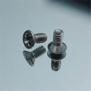 Used for electronics, precision instruments Mini stainless steel Phillips countersunk head screw