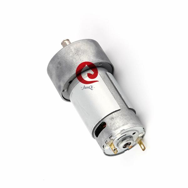 Motor pequeno da caixa de engrenagens da C.C. do torque alto de JQM-37RS 395 37mm12V 24V para a máquina de solda elétrica