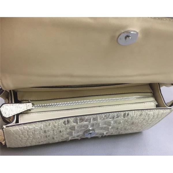 Genuine Crocodile Skin Lady Small Flap Purse Authentic Alligator Leather Women Sling Shoulder Bag Female Cross Body Bag