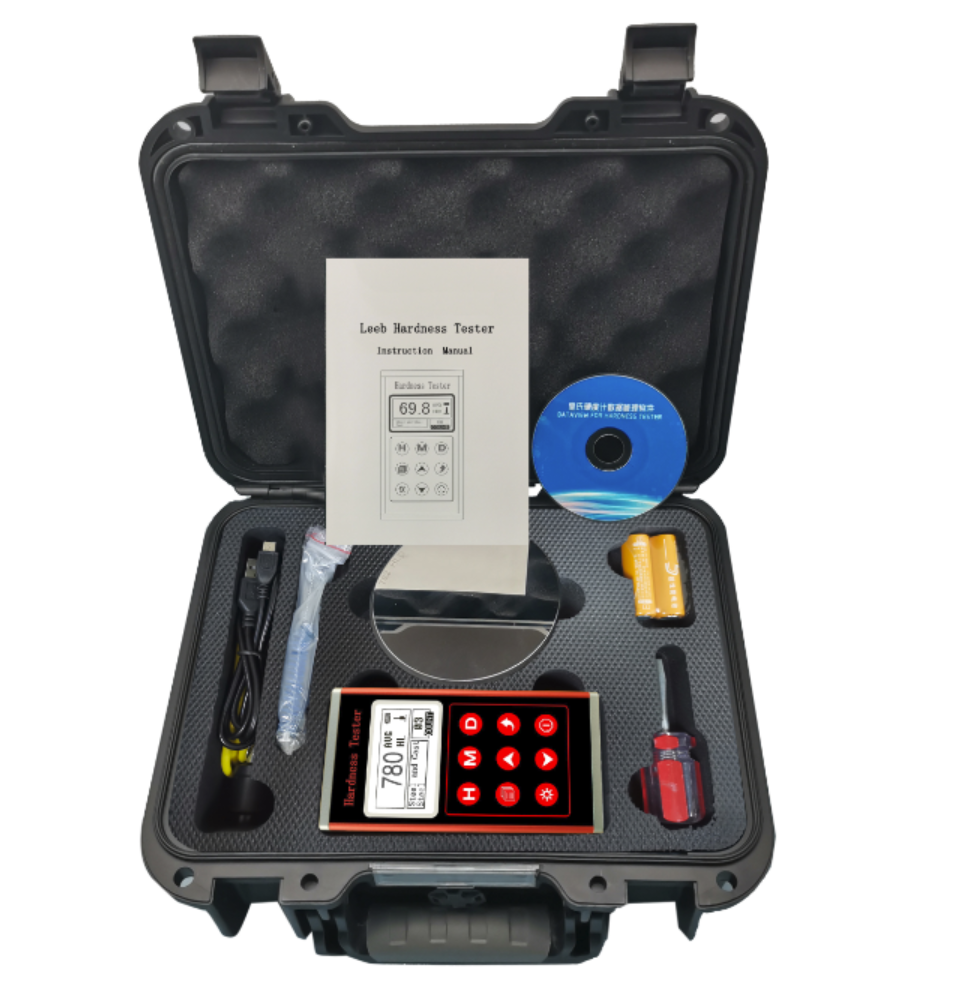 Low Price Portable Portable Hardness Tester With Seven Different Impact Devices Without Recalibration