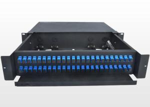 Deslizando o tipo quadro de distribuição de fibra ótica durável do SC do painel