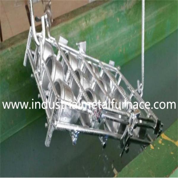High Velocity Pulse Fired Burner Hot Dip Galvanizing Furnace For 650°C Furnace Temperature And 50mm/60mm Zinc Kettle Thickness