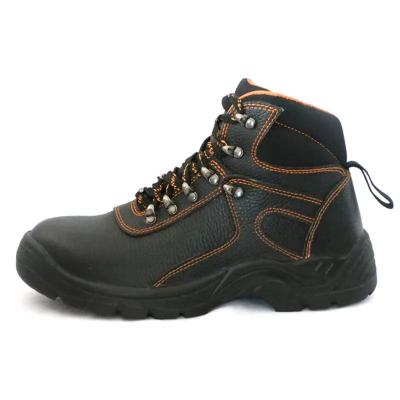 Bottes de travail de construction S3 / SRC Bottes de pieds en acier résistant au glissement pour hommes