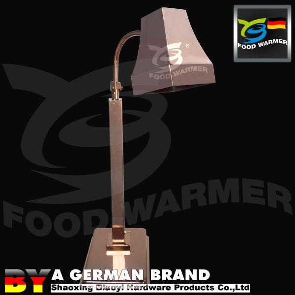 Square Heat Lamp Food Warmer , Portable Food Heat Lamp Restaurant Equipment