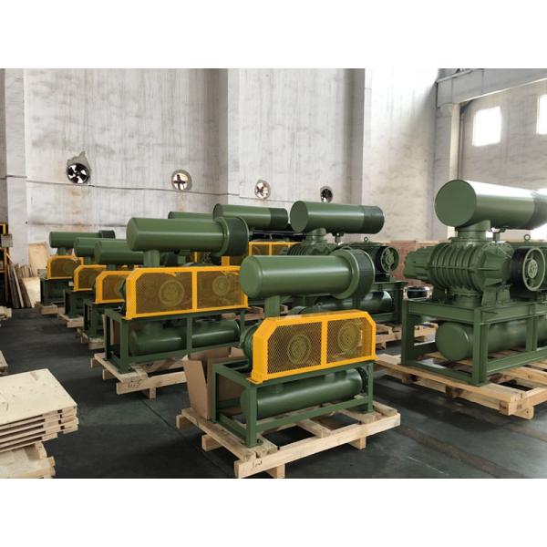 DN300 80KPA Three Lobe Roots Pneumatic Blower , Rotary Air Blower