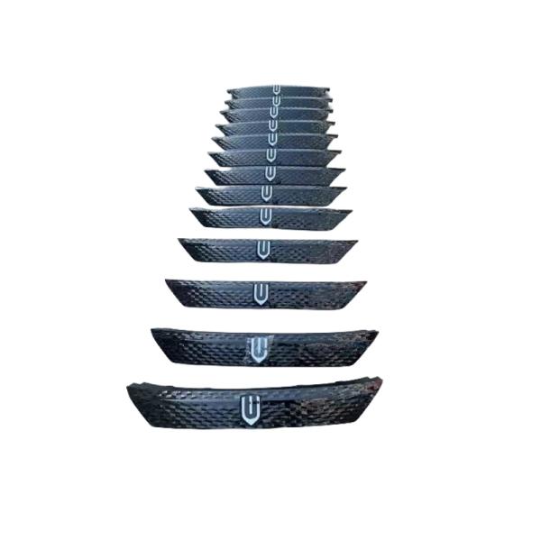 Balck Front Radiator Grille for Skyworth Tianmei ET5 EV6 in Standard Size