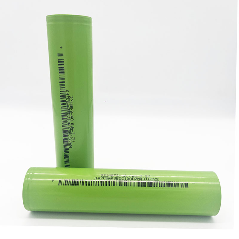 BAK32140FS-48 LifePO4 15Ah 3.2V Rechargeable Cylindrical Lithium Ion Battery Cell