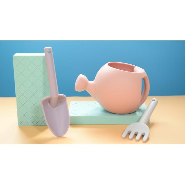 Kids Bucket Beach Toy Bpa Free Baby Outdoor Set Silicone Sand Toys