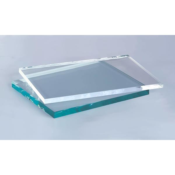 Low Iron Ultra Clear Float Glass With Polished Edges