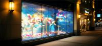 Grille Full Color ICE LED Screen 1500CD P3.9 Electronic Advertising Display Screen