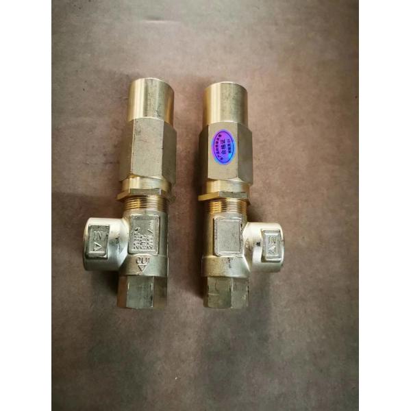 High Pressure Water Truck Valve Safety Water Pump Pressure Relief Valve