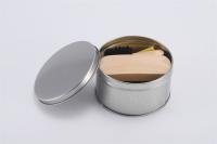 Kit de brillanture de chaussures pour les acheteurs nord-américains boîtes en fer blanc boîte de chaussures portables PULISSANT de chaussures corne de chaussure pinceau OEM