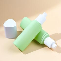 Clear Rectangle Plastic Cleaning Spray Bottles 150ml Perfume Atomizer Bottles