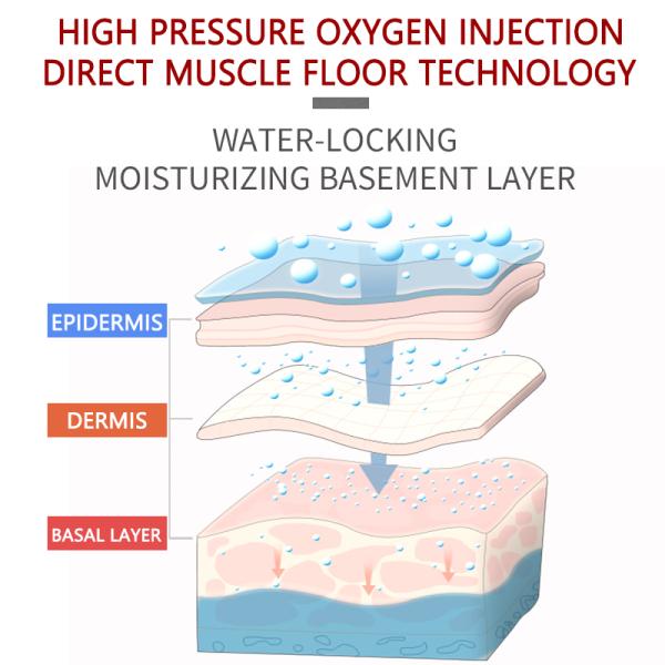 Глубокая очищая электрическая Nano лицевая впрыска дополнительного кислорода воды спрейера тумана