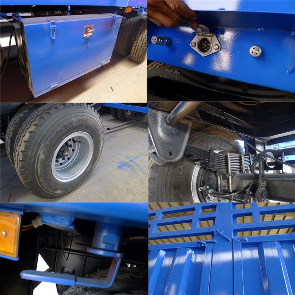 Goods Transportation Special Purpose Vehicle ZY Axle 40 Tons Cargo Full Trailer