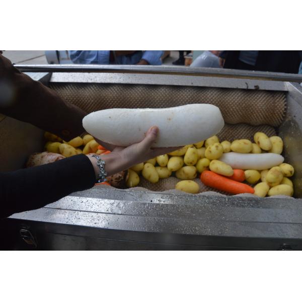 Емкость машины 1000-1500КГ/Х шелушения фрукта и овоща электрическая