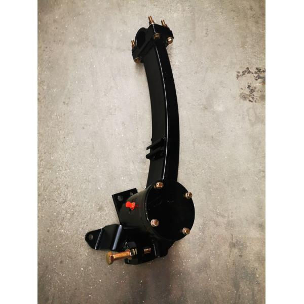 Black Arc Shaped Spray Rack Assembly Flexible Street Sweeper Parts Antirust