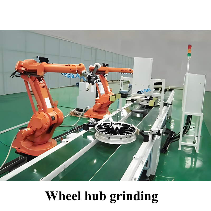6 Axis Robot Polishing Machine Automatic Metal Deburring Grinding Buffing