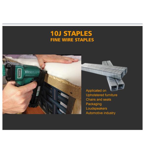 20 Gauge 10J Series Staples For Upholstery Furniture Staple