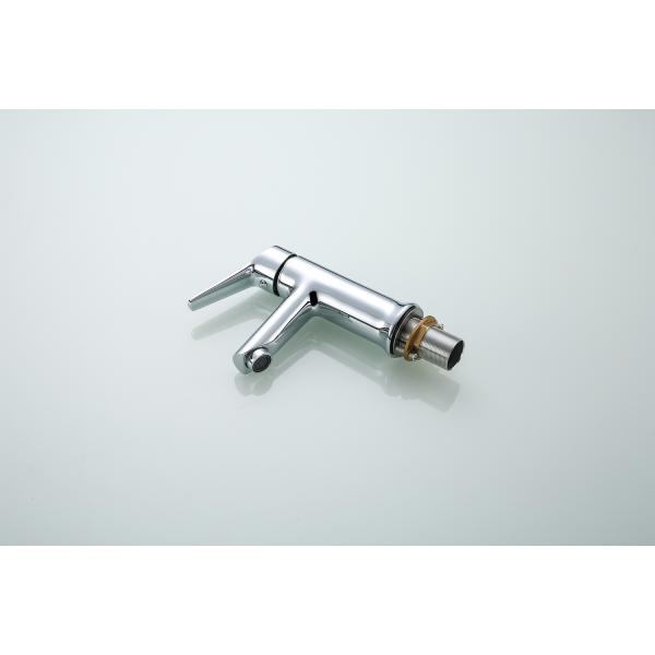 Lizhen-Hwa.Eng Zinc Alloy Single Hole Hot And Cold Wash Basin Faucet for Installation