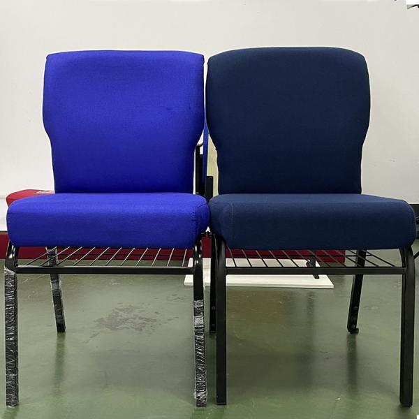 Dirt Resistant Conference Training Chair With Grid Bracket Backrest
