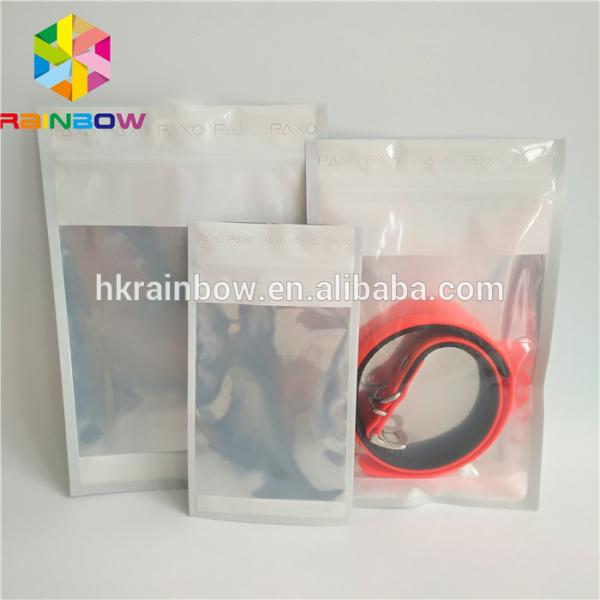 k Tear Notches Moisture Proof Stand Up Pouch Day Pack Aluminum Bags For Snack