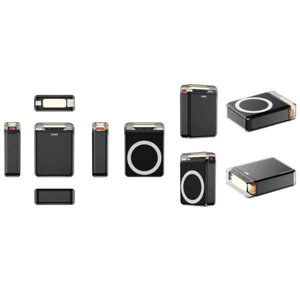 Custom 22.5W Magnetic Wireless Power Bank Fast Charging 10000mAh Mobile Charger