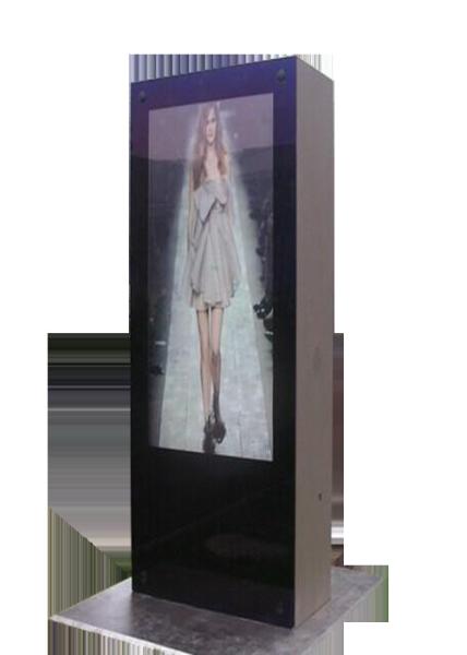 High Brightness Outdoor Advertising Lcd Display Screen 55 Inch AC100-240V 50/60 HZ