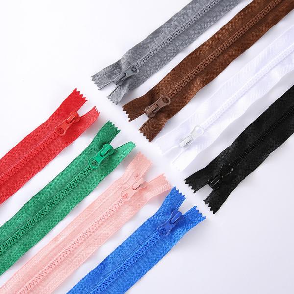 Eco Conscious Resin Zipper #5 Close End Zippers For Organic Clothing