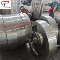 Roue de grue lourde forgée par moulage à découpe