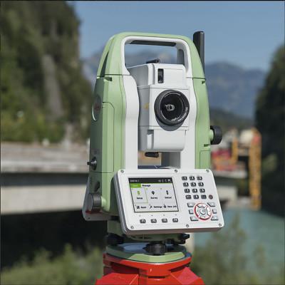 Leica FlexLine TS07 Manual Total Station Professional 1'' Minimum Display Leica Total Station 171mm Length For Land Surveying