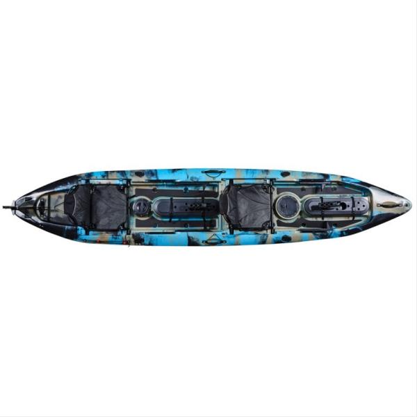 Two person Fishing Kayak Two Modular Fishing Pod Rod Holder Pisces