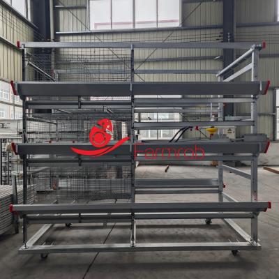 Q235 Wire Poultry Cage System for Rearing Farm