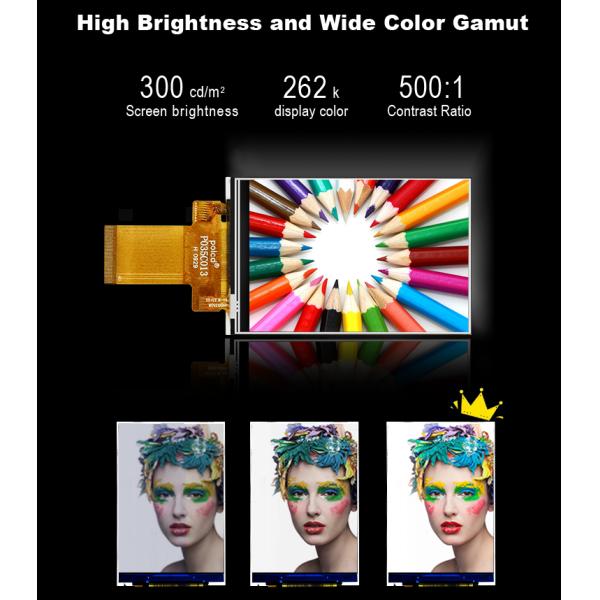 Polcd 3,5 дюйма MCU SPI интерфейс ILI9488 TFT LCD экран с резистивной сенсорной панелью 320 * 480 3,5