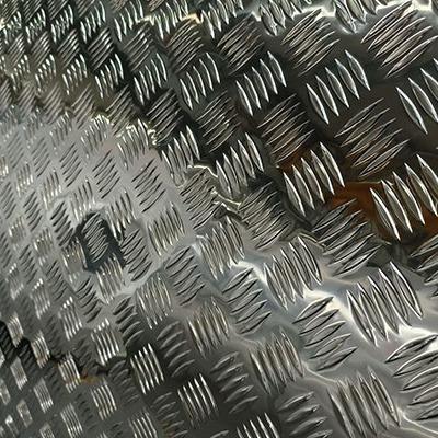 Aluminum Checkered Diamond Plate 3003 5052 6061 Embossed Perforated Sheet