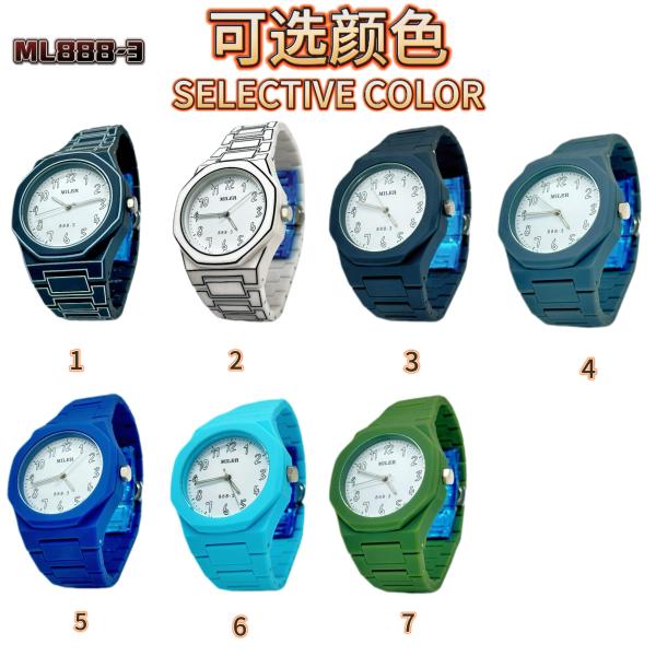 Nuevo diseño creativo de moda clásico reloj de movimiento de cuarzo para hombres y mujeres