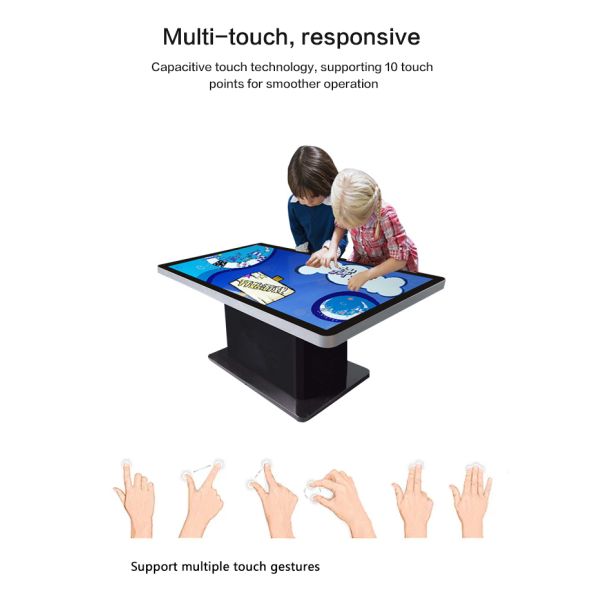 55-inch New Generation Multifunctional Furniture Smart Query Interactive Desktop Capacitive Touch Table